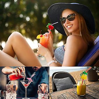 Cannucce Di Carta Colorate Biodegradabili - Pack Da 100, Per Cocktail, Succhi E Feste, Eco-Friendly - Foto 3