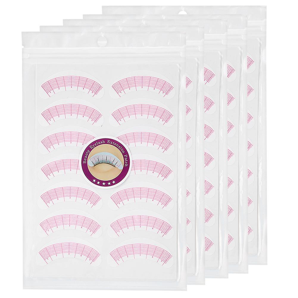 175 Pairs Eyelash Extension Sticker Eye Positioning Tips Sticker Lash Mapping Stickers