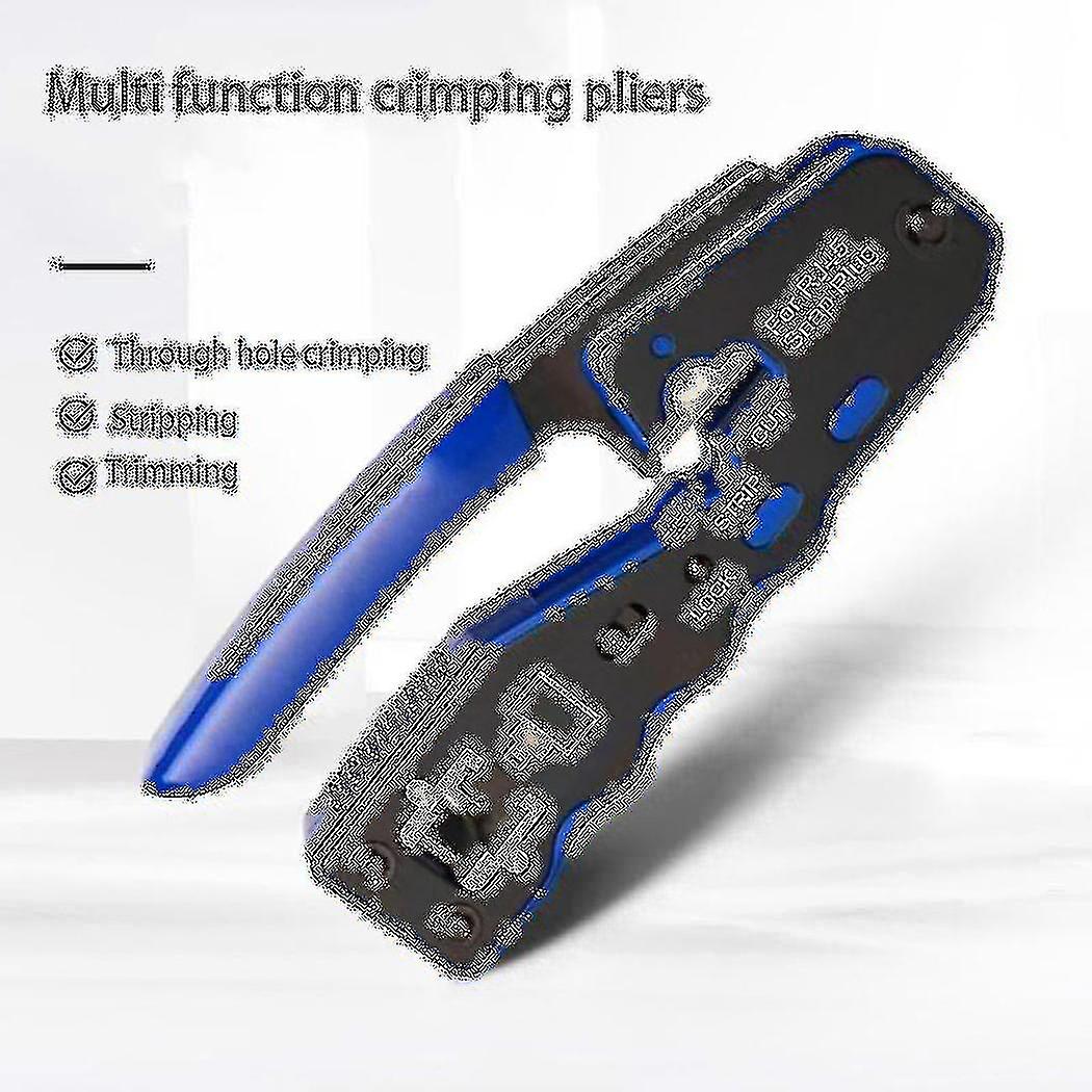 Ethernet Rj45 Pass Through Crimp Tool Bundle mit Cat6 Rj45 Pass Through Ethernet 50U Modular Pl