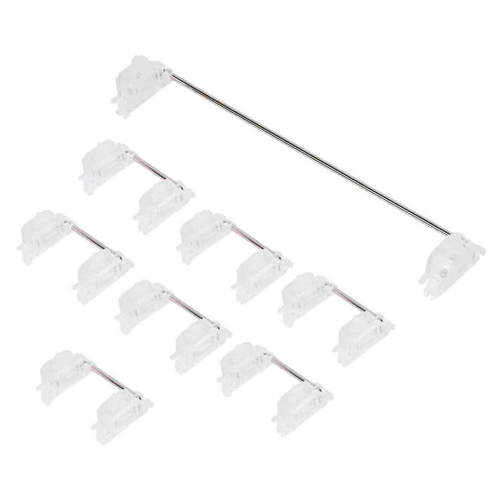 Mechanical Keyboard Cherry Mx Switch Pcb Mounted Cherry Stabilizer Clear Transparent Case 6.25u Mod