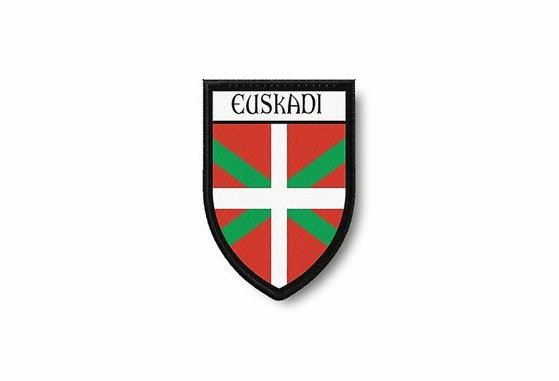 Patch Ecusson Termocollant Bord Brode Flag Prints Basque Country Euskadi