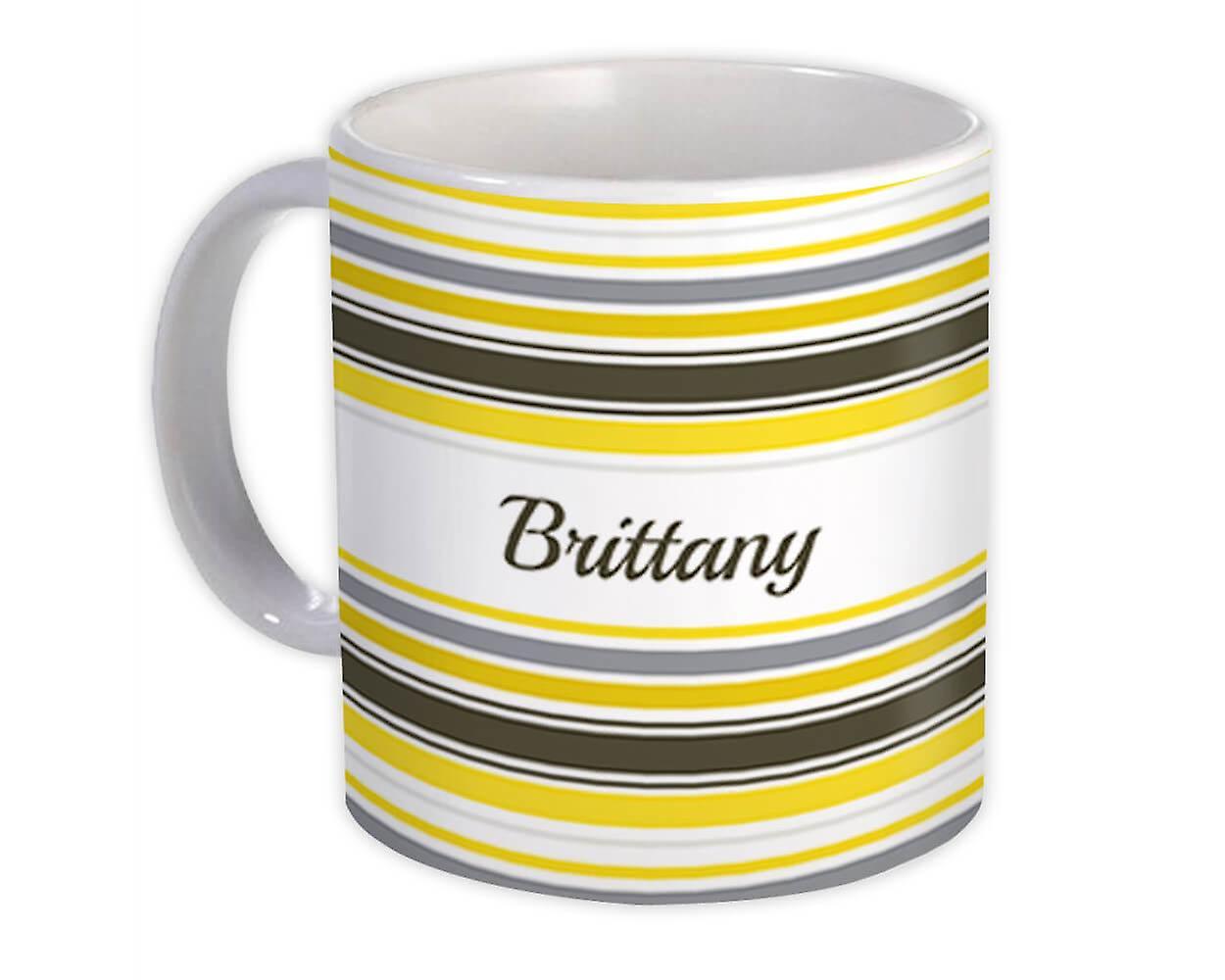 Gift Mug: Vibrant Stripes Horizontal
