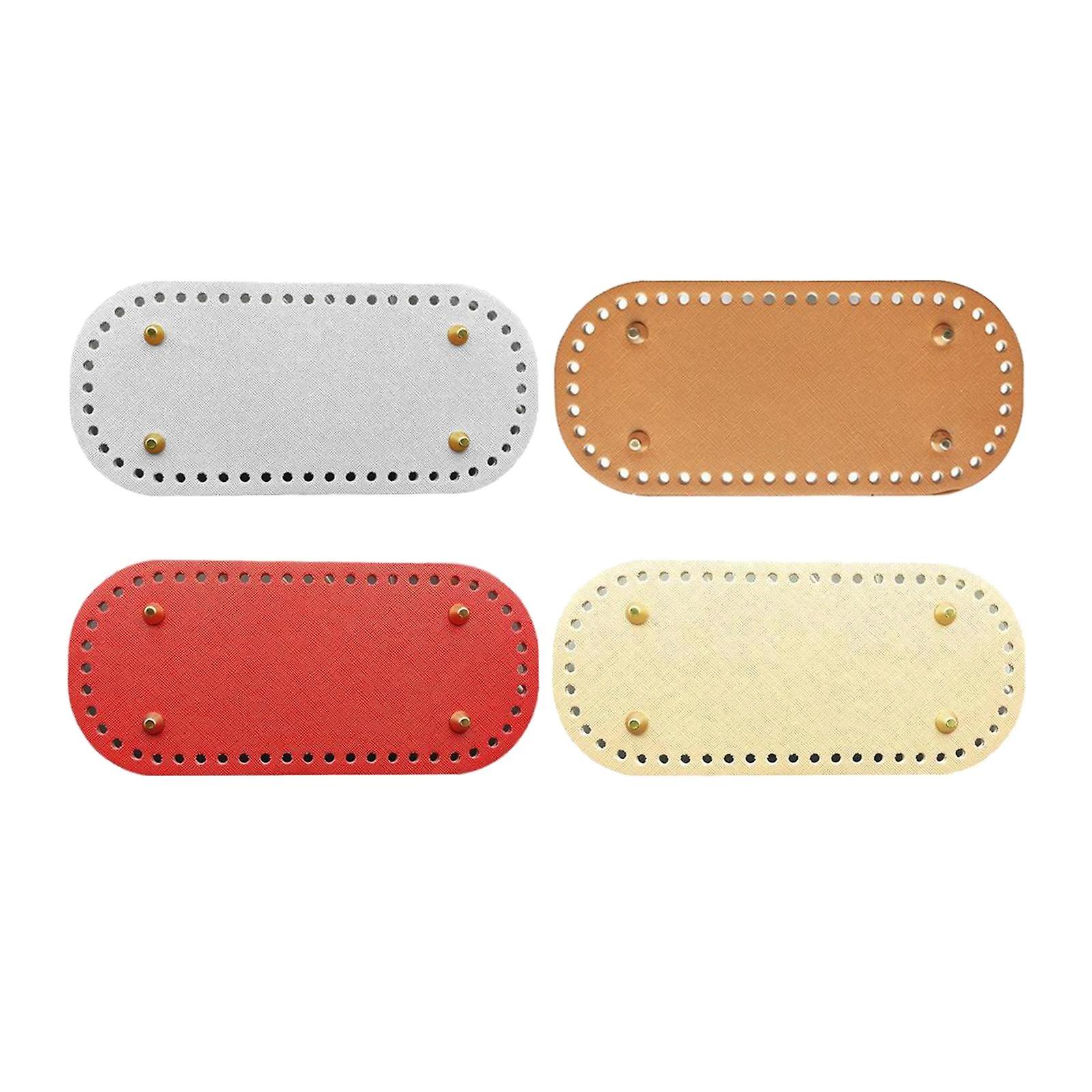 DIY Τσάντες Κάτω Mat Pad Ένθετο Αντικατάσταση Λευκό Κόκκινο Καφέ Βερίκοκο