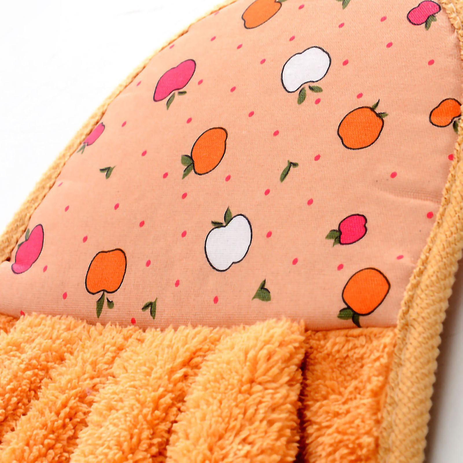 Orange Microfibre Cleaning Towel 250g Hanging Dish Cloth