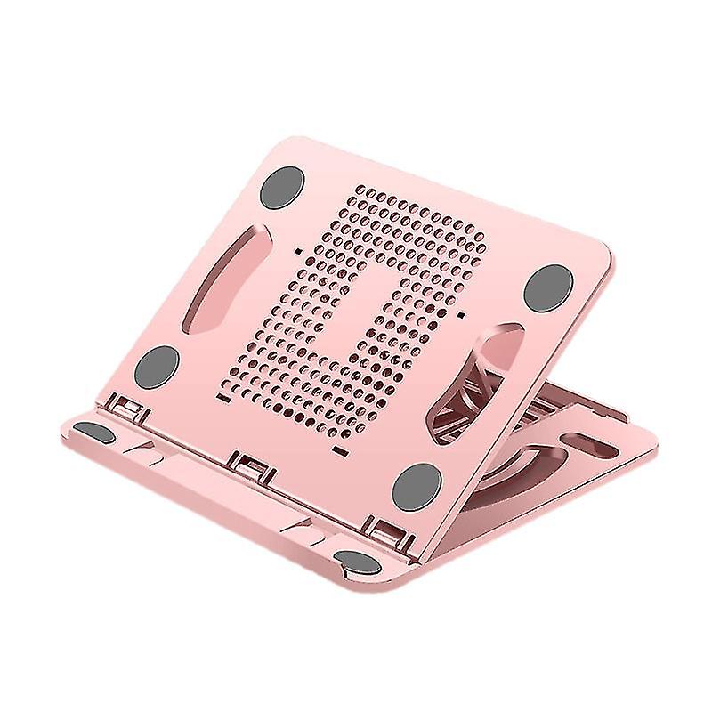 Laptop Holder Silicone PP and ABS Foldable 8 Gears Adjustable Portable Laptop Cooling Stand for Home Working