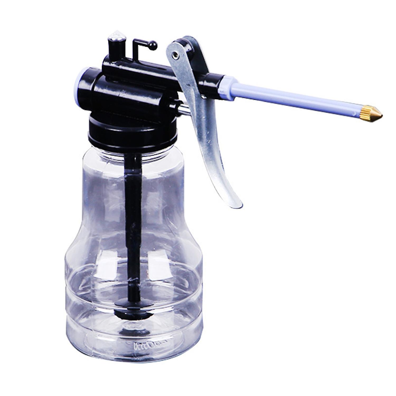 ZHOUBA 250ml Oil Can Transparent Anti-drop ABS Multipurpose Oil Spray Pot for Motorcycle