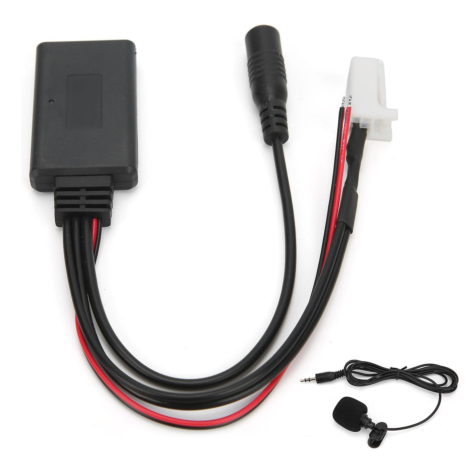 Bluetooth Audio AUX Input Adapter Mikrofon Håndfri ledningsføring Passer til Suzuki Swift / Vitra / Jimni