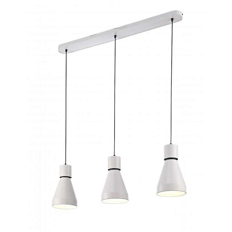 Lâmpada pendente linear Mantra Kos 3 Luzes