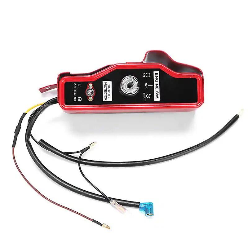 Electric Ignition Switch and 2 Key Panel for Honda GX340 GX390 11HP 13HP Engine Generator Parts Generator Voltage Regulator~6187