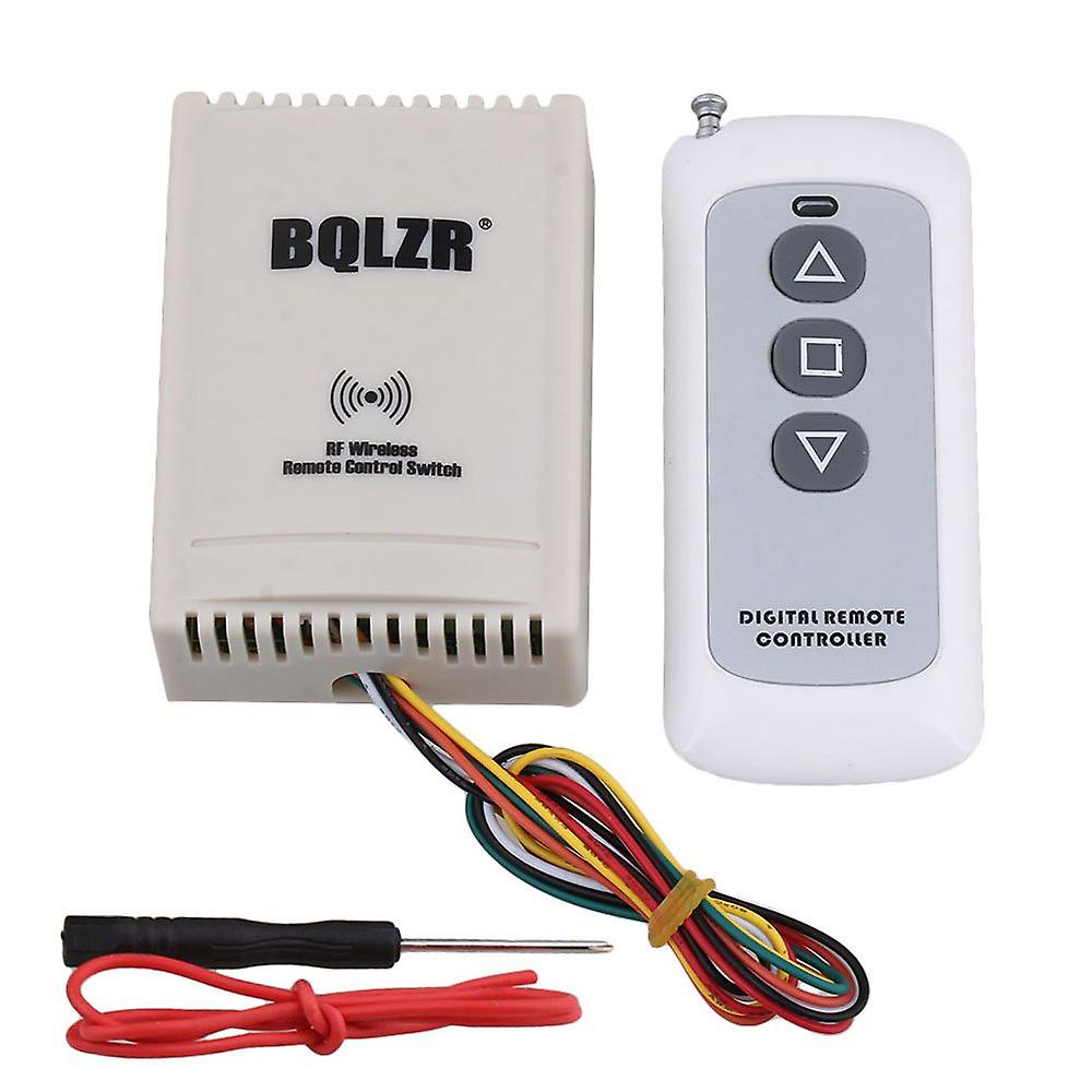2CH Motor Remote Controller Limit Switch 3-Button Transmitter 12V 433Mhz