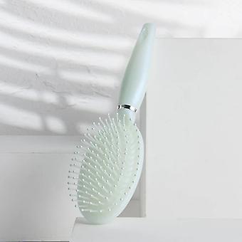2022 Fashionable Elliptical Handle Airbag Comb Head Massage Comfort Long Hairstyle Barber Comb Curly Hair Household~20171