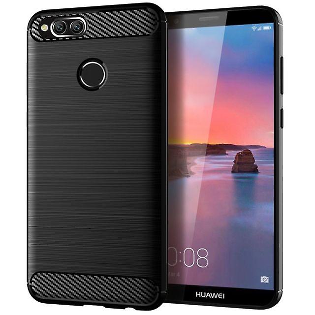 Durable Soft Protective Shell Case for Huawei Mate SE - Black