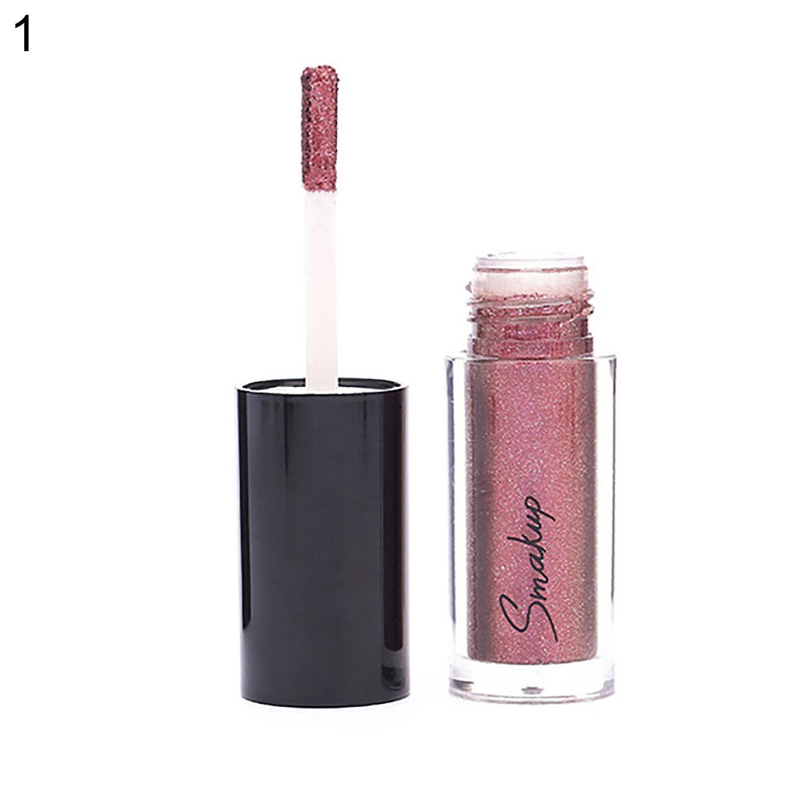 TMS 10 Color Shiny Glitter Fard à paupières liquide durable Nacré Maquillage des yeux