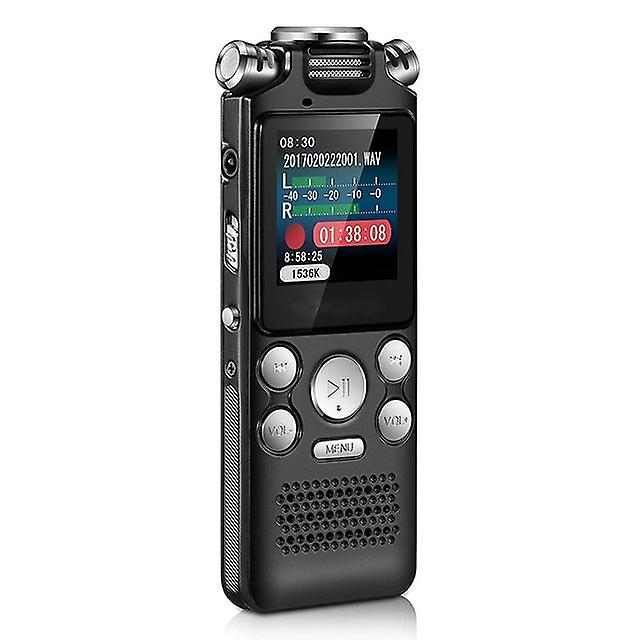 Digital Audio Voice Recorder-pen Mini Lossless Color Display Activated Sound Dictaphone Mp3 Player Recording Noise Reduction