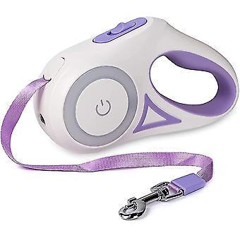 Retractable Dog Lead - 3m Extendable One Button Handed Brake Dog Leash , Tangle