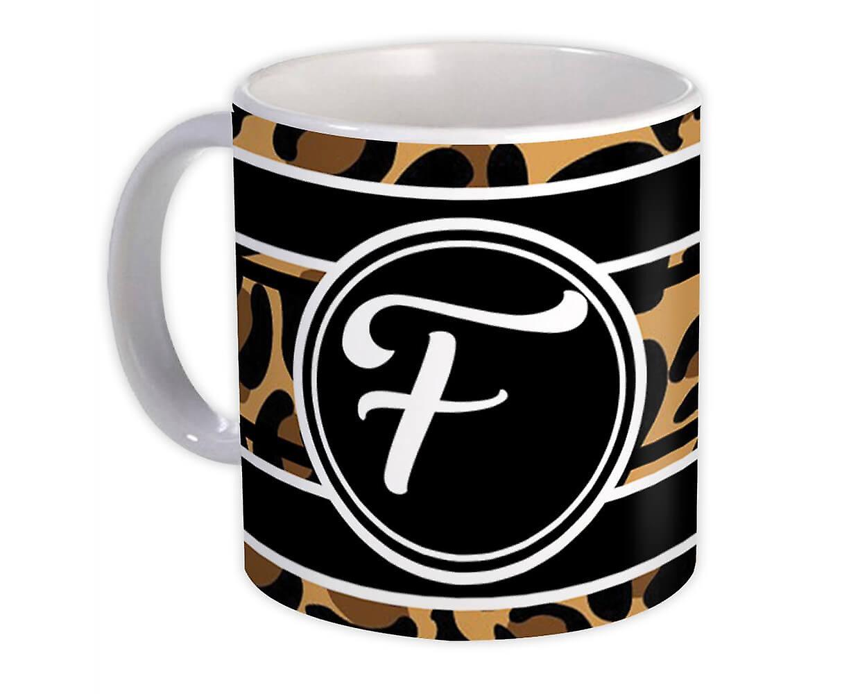 Gift Mug: Monogram Letter G Animals