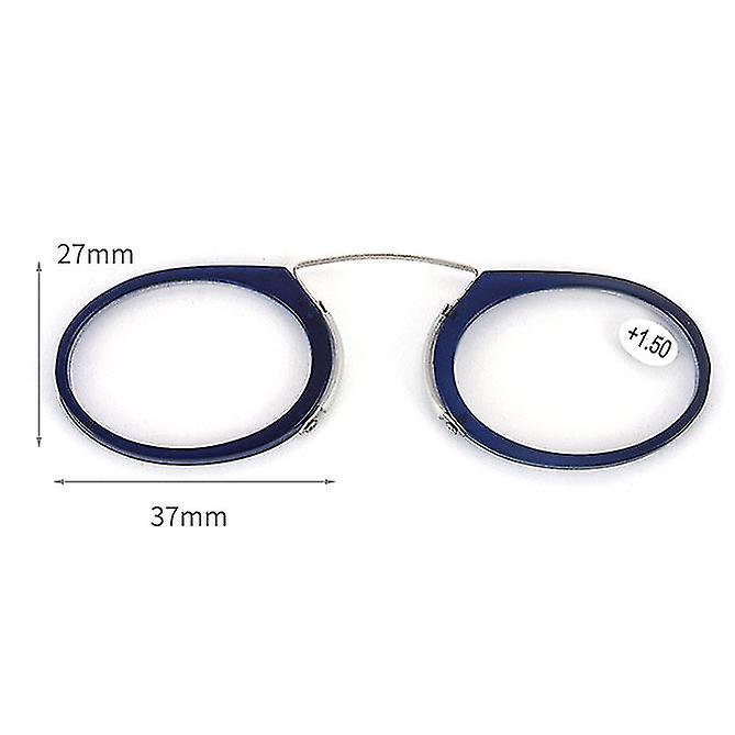 Occhiali Da Lettura Occhiali Da Lettura Per Naso Con Clip Portachiavi All In One Mini Occhiali Da Lettura Occhiali Da Lettura Portatili Senza Gambe Per Anziani - Foto 10