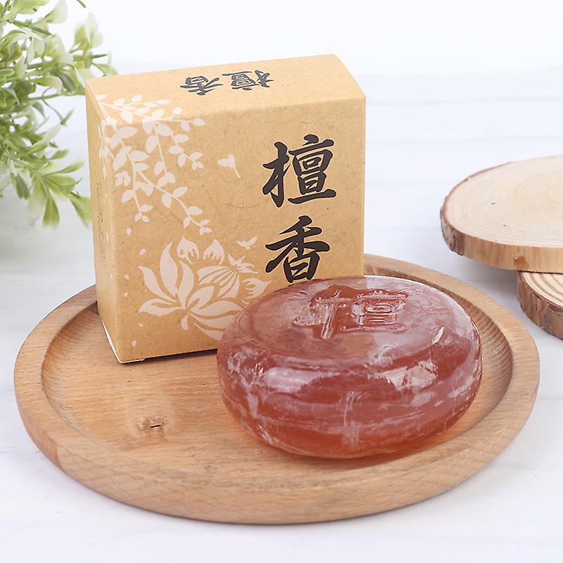 1Pc Sleepless Treatment Sandalwood Soap Promote Sleep Sleepy Soap Anti Insomnia