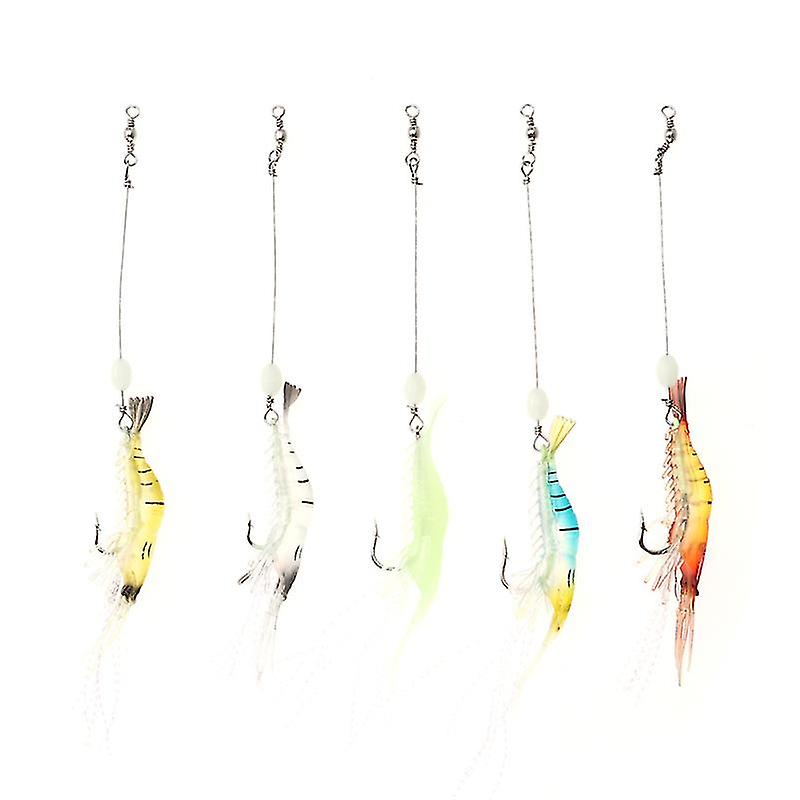10pcs Bionic Shrimp Fishing Lures
