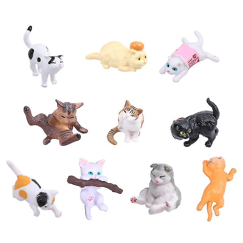10pcs Little Cat Toy