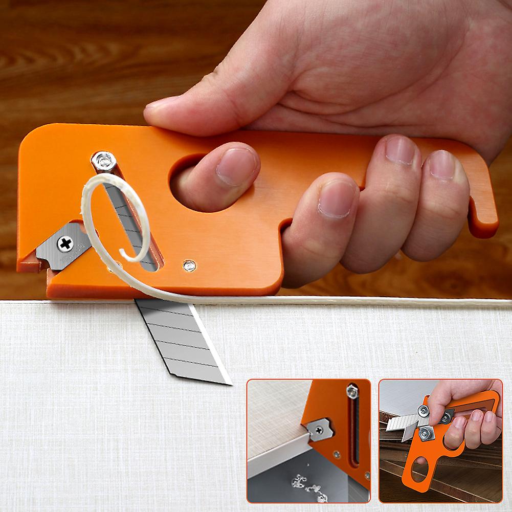 Edge Trimming Blade-Tool Multifunctional Edge Band Trimming Tool for Woodworking
