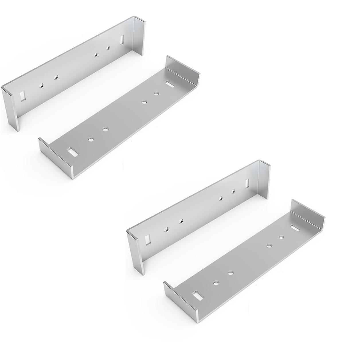 Metal Mailbox Mounting Bracket Large for Mailboxes with 8Inch Wide Floor 4Pcs