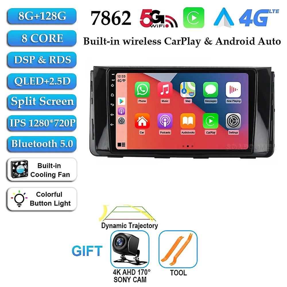 9 Inch Android 13 Navigation For Hyundai H350 / Solati 2015+ Car Radio Multimedia Video Player Dsp Rds Carplay Auto 2din No Dvd