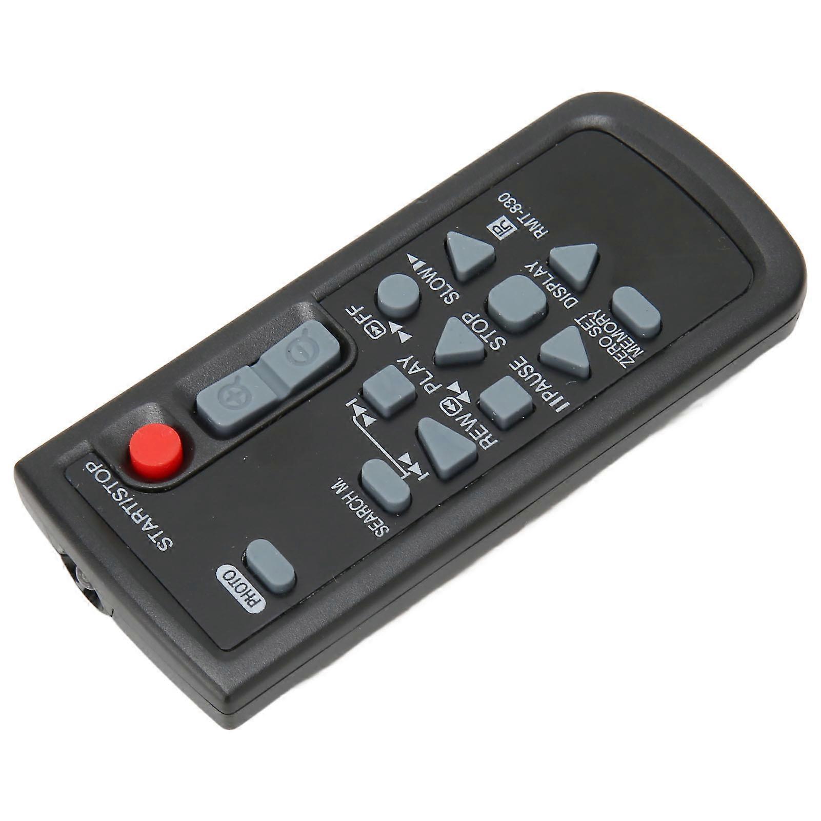 Rmt 830 Remote Control Sensitive Multi Functional Replacement Remote For Camcorders