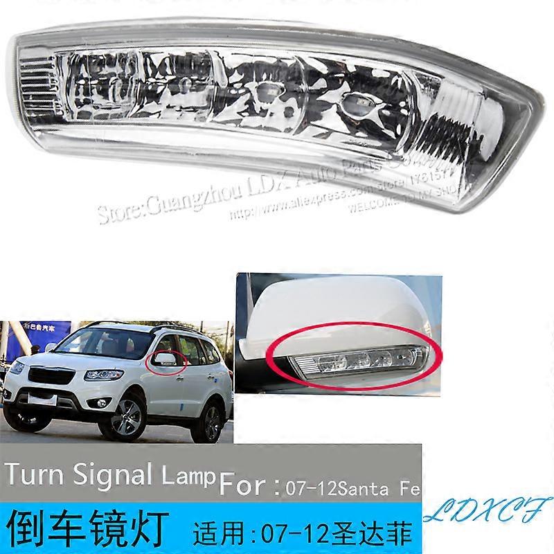 Suitable for Hyundai 2007-2012 Santa Fe Verax rearview mirror light rearview mirror light turn signal housing