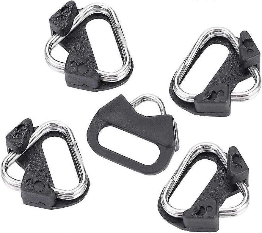 Camera strap hook triangle ring, triangle split ring hook alloy strap hook belt hook triangle hook, shoulder strap lanyard for camera