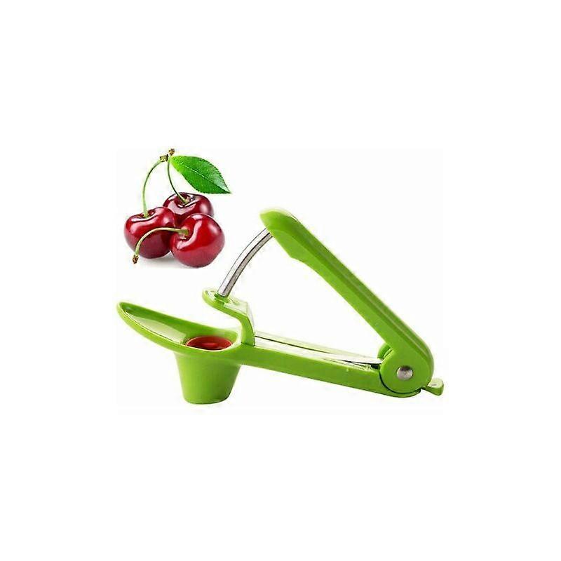 Kitchen Storage Accessory, Cherry Pitter Denuclear Tool Cherry Benevolence Creative Kitchen Cherry Corer Corer Pitter Extractor Green