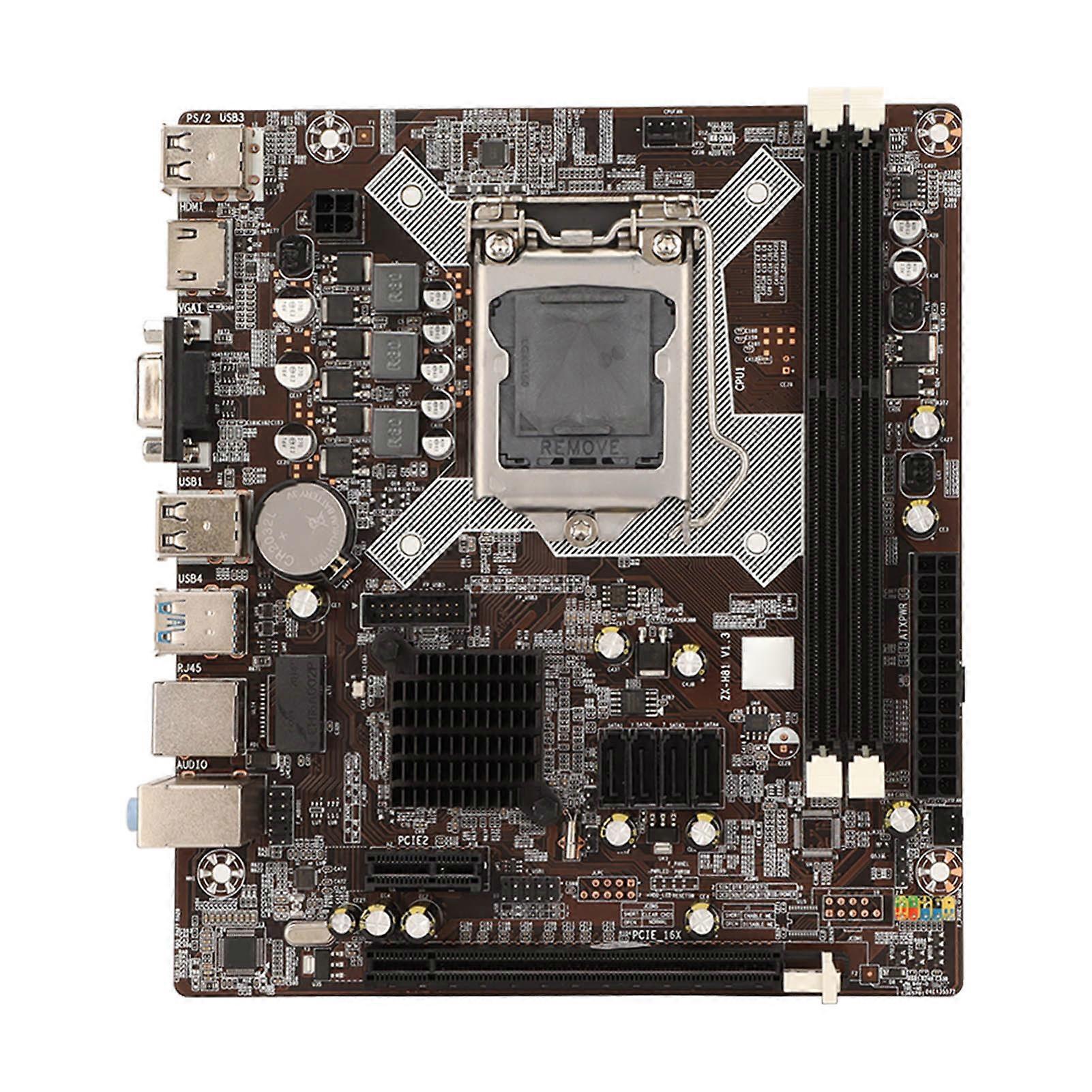 Computer Motherboard M ATX Fast Reading Dual Channel DDR3 Memory LGA1150CPU Series Desktop Motherboard