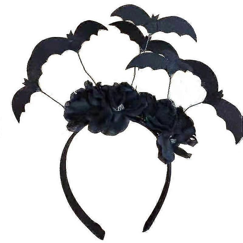 Halloween Black Bat Headband Disfraz Accesorio