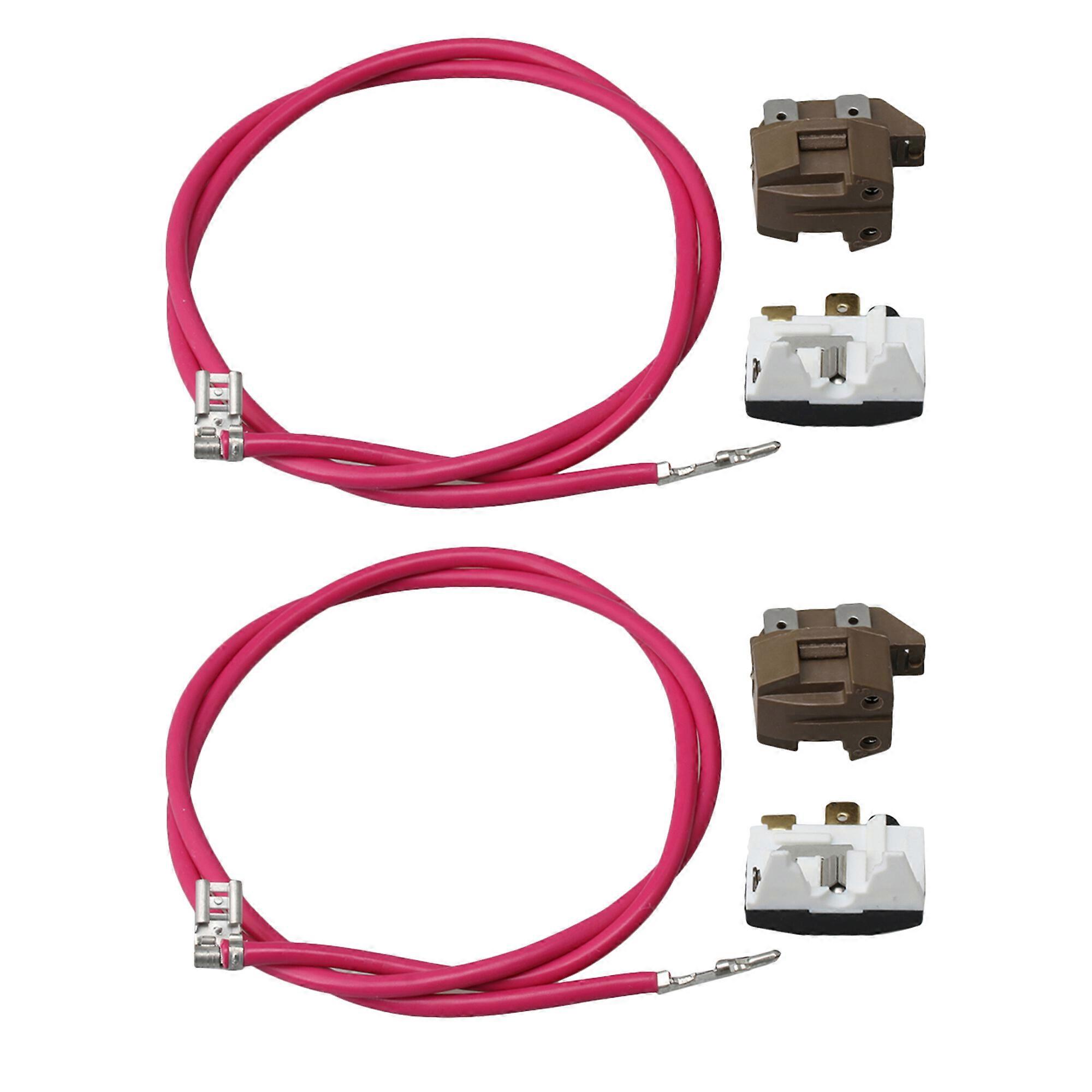 2 Pcs Freezer Part Relay and Overload Replacement for Roper EA371273