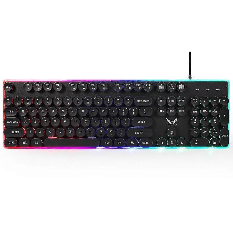 Gaming Keyboard USB Backlit Wired Keyboard for Game Laptop PC Computer Games Gamer Working Office Home Use