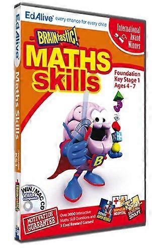 BRAINtastic! Maths KS1 (PC CD) - New & Sealed