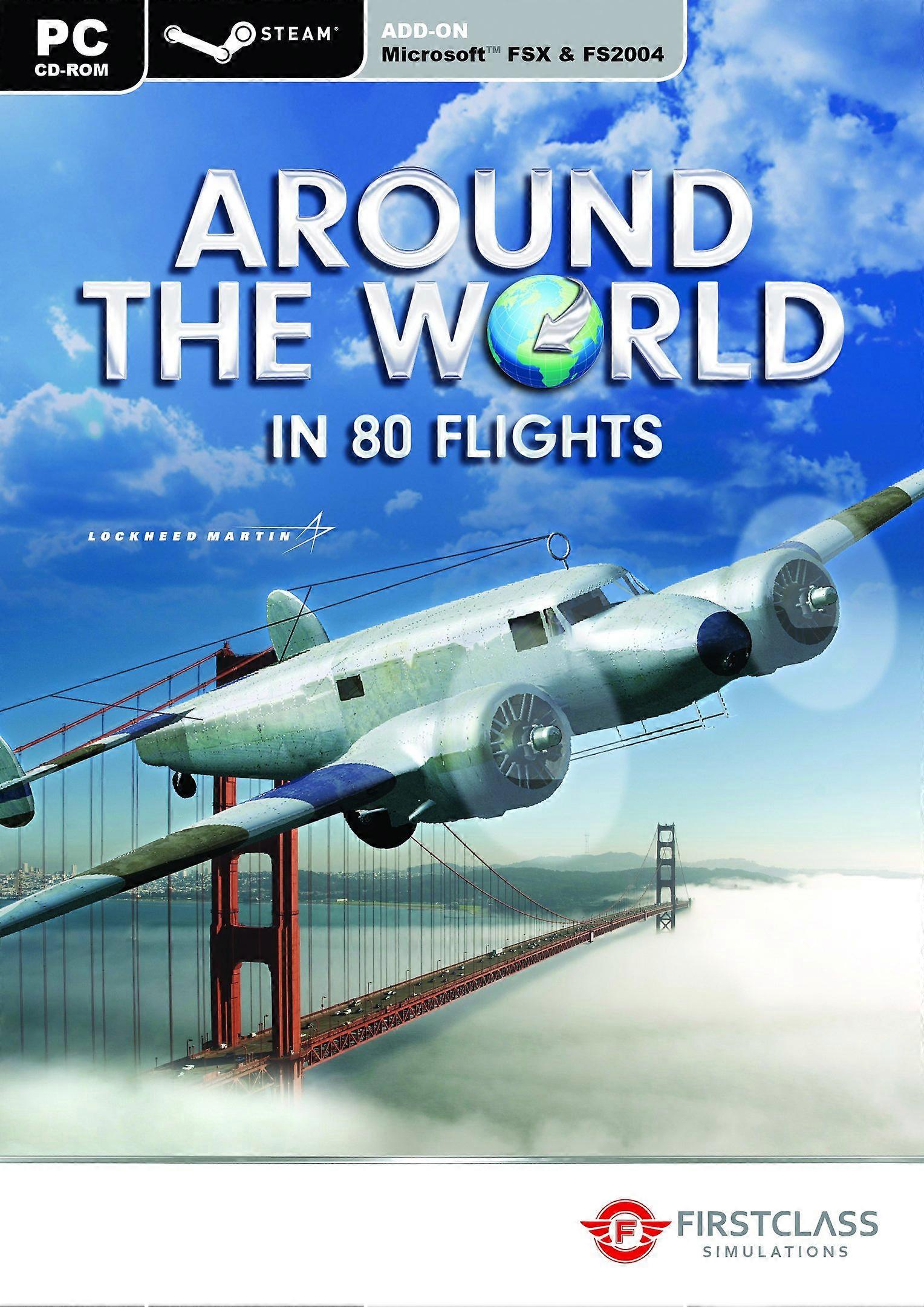 Around the World in 80 Flights - FSX  Steam (PC CD) - New & Sealed