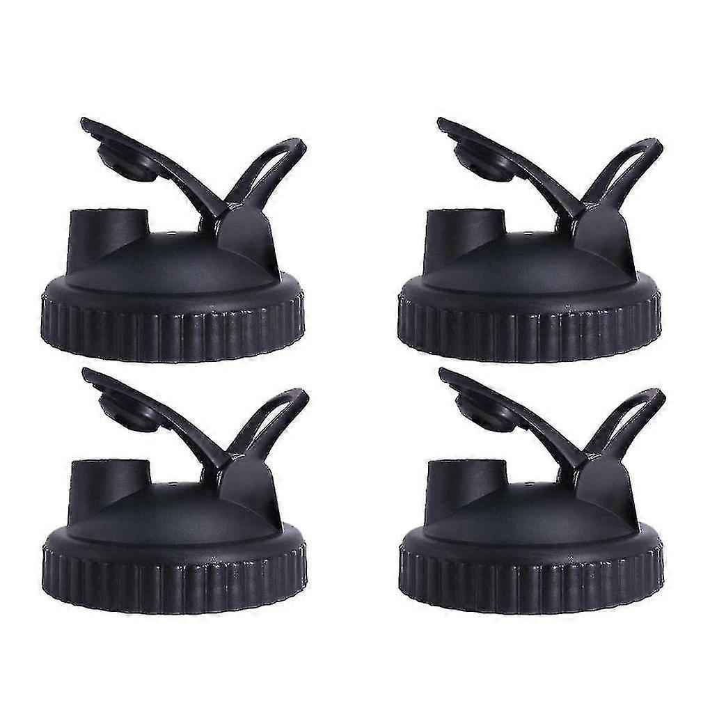Mason Jar Lids - 4 Pack Canning Lids Flip Cap Lids With Leak-proof Seal Storage Caps With Easy Pour