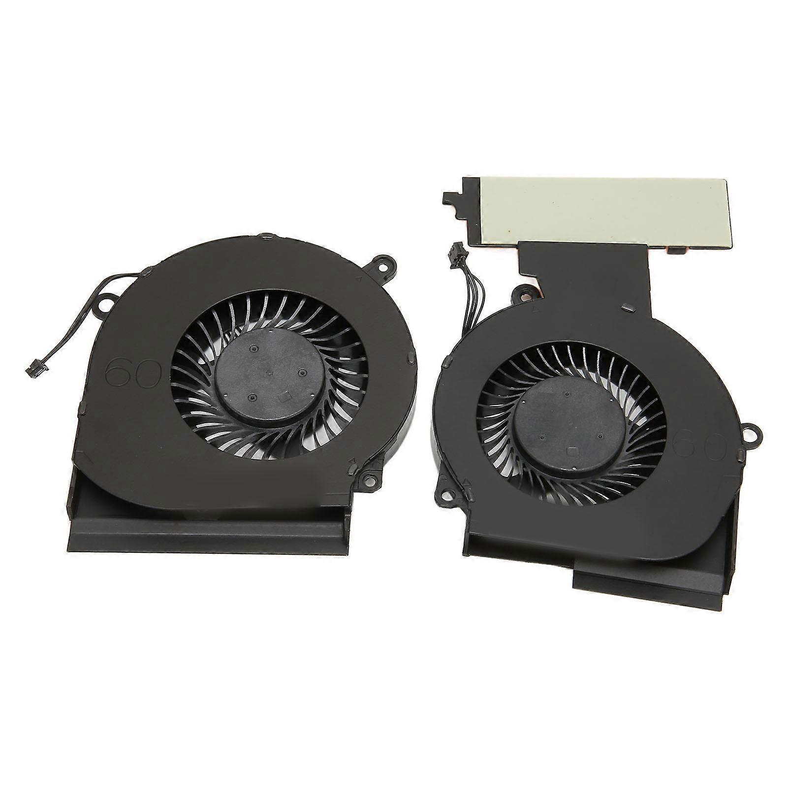 CPU GPU Fan Replacement for HP for OMEN 15 Dc L30204 001 L29354 001 DC 5V 0.5A 4 Pin Professional Laptop Cooling Fan CPU GPU Fan