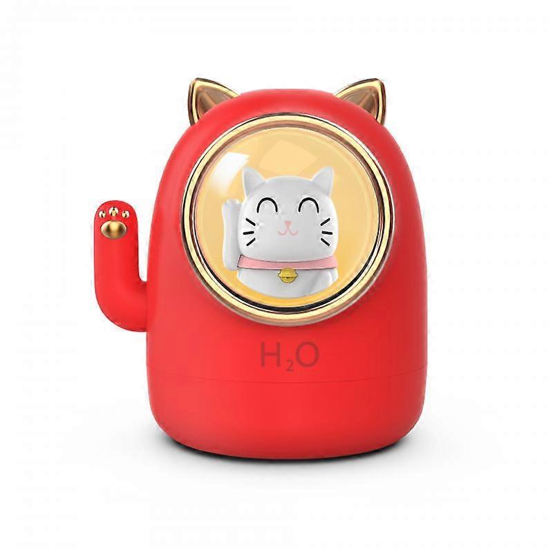 Kawaii Air Humidifier Lucky Cat Usb Humidifier Moisturizing Aromatherapy Diffuser