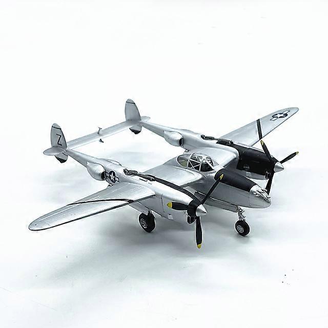1/72 American Attack Millitary JET P38 P-38 Plastic ABS Model Aircraft Airplane Toys Boys Adult Plane Aviation For Collection
