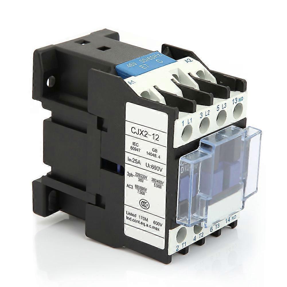 Rail Mount Contactor 48V AC Industrial Electric Contactor