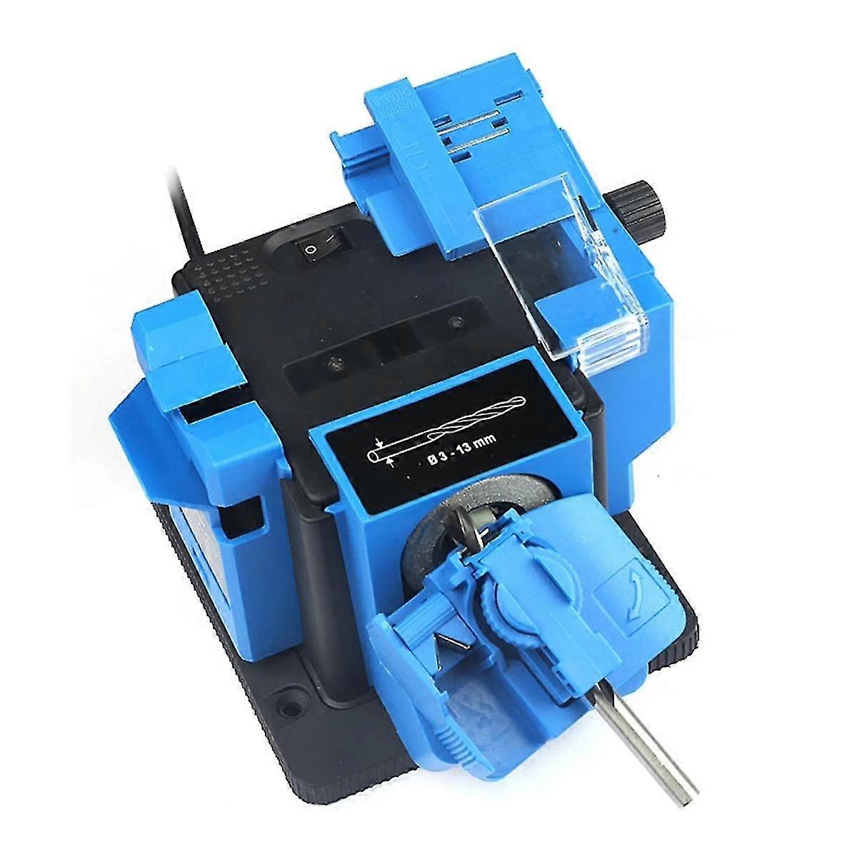 Drill Bit Sharpener Multifunction Electric Sharpener Drill Bit Sharpening Tools Angle Adjustable Drill Eu Plug