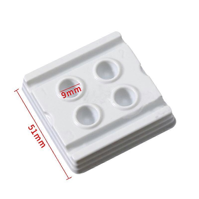 200 قطعة 2/4 ثقوب مختبر الأسنان خلط سقي لوحة ترطيب طبيب الأسنان ربط مركب لاصق خلط الآبار الصواني