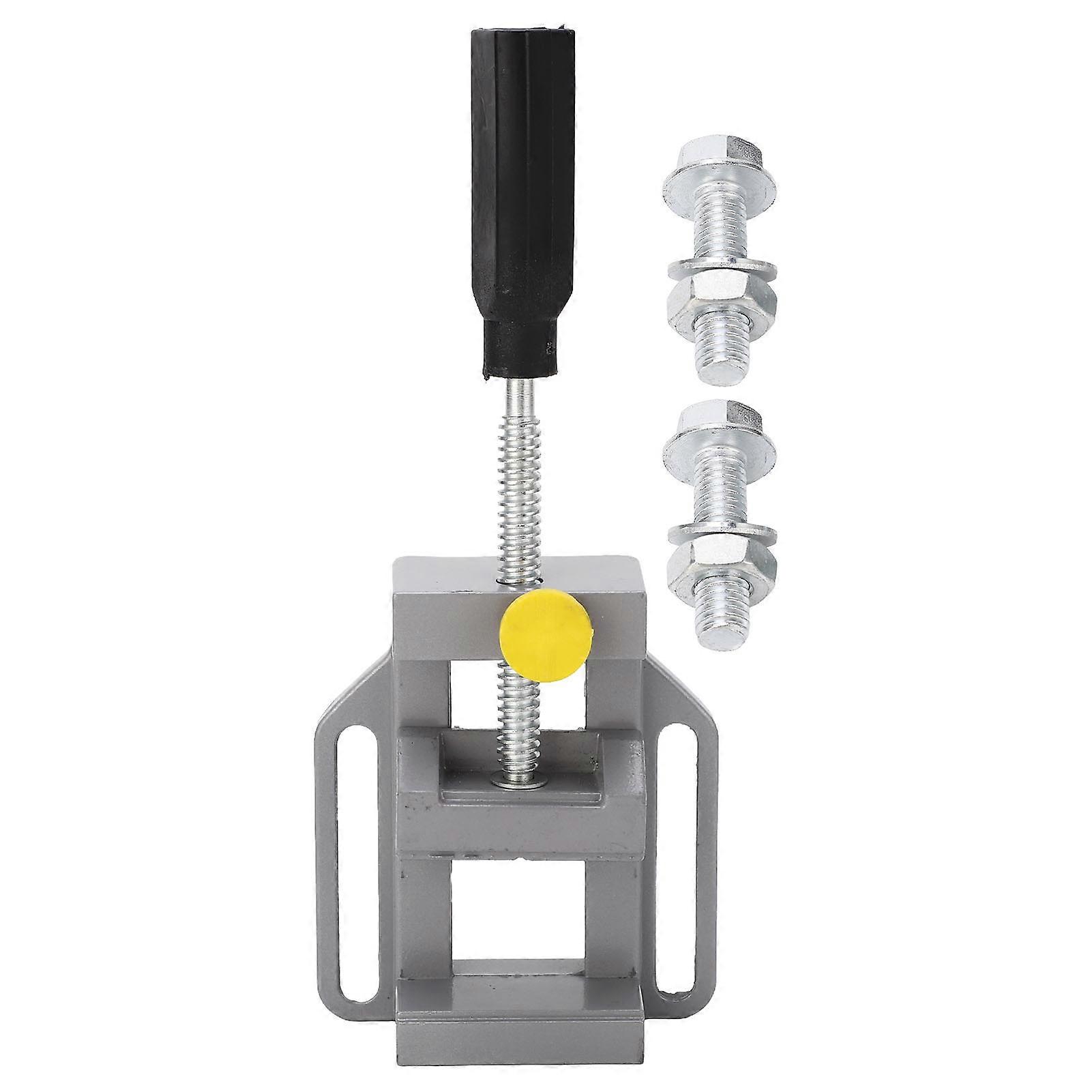 Drill Press Vise Aluminium Alloy Mini Machine Bench Clamping Flat Vise Tool for Processing YEMAA