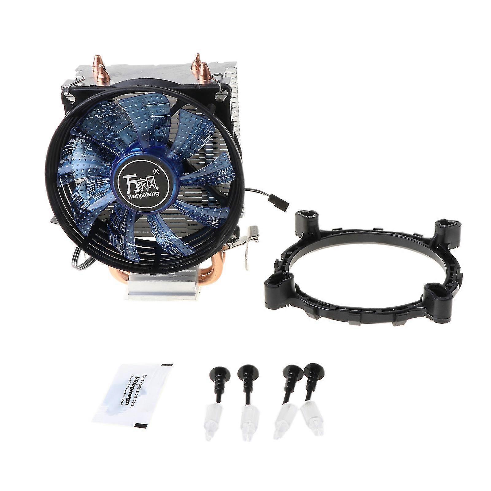 Cpu Cooler Radiator Fan Computer Heatsink Forintel Socket Lga1156/lga1155/lga77