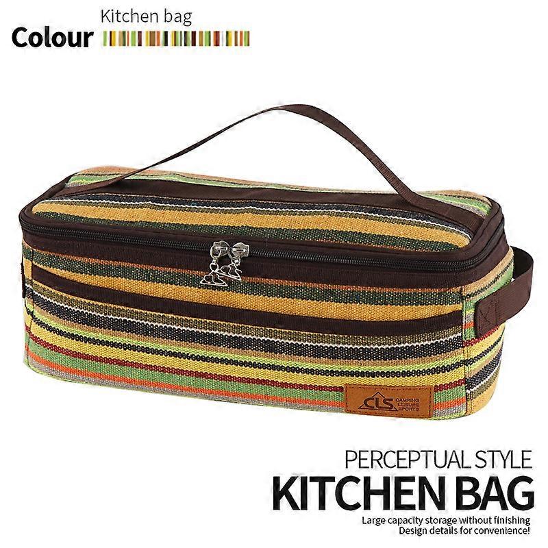 Outdoor camping cooker storage bag