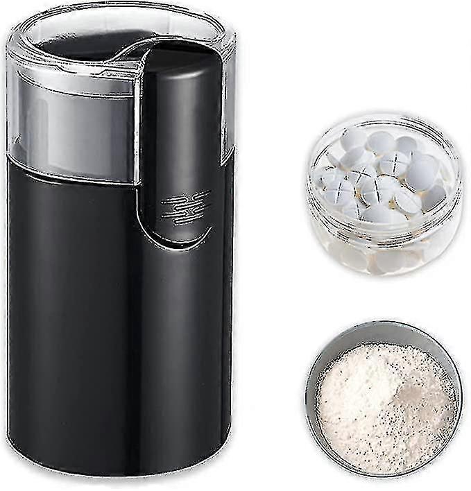 Electric Pill Crusher Grinder, Grind The Medicine And Vitamin Tablets Of Different Sizes Into Fine Powder-pill Grinder For Elderly, Children O