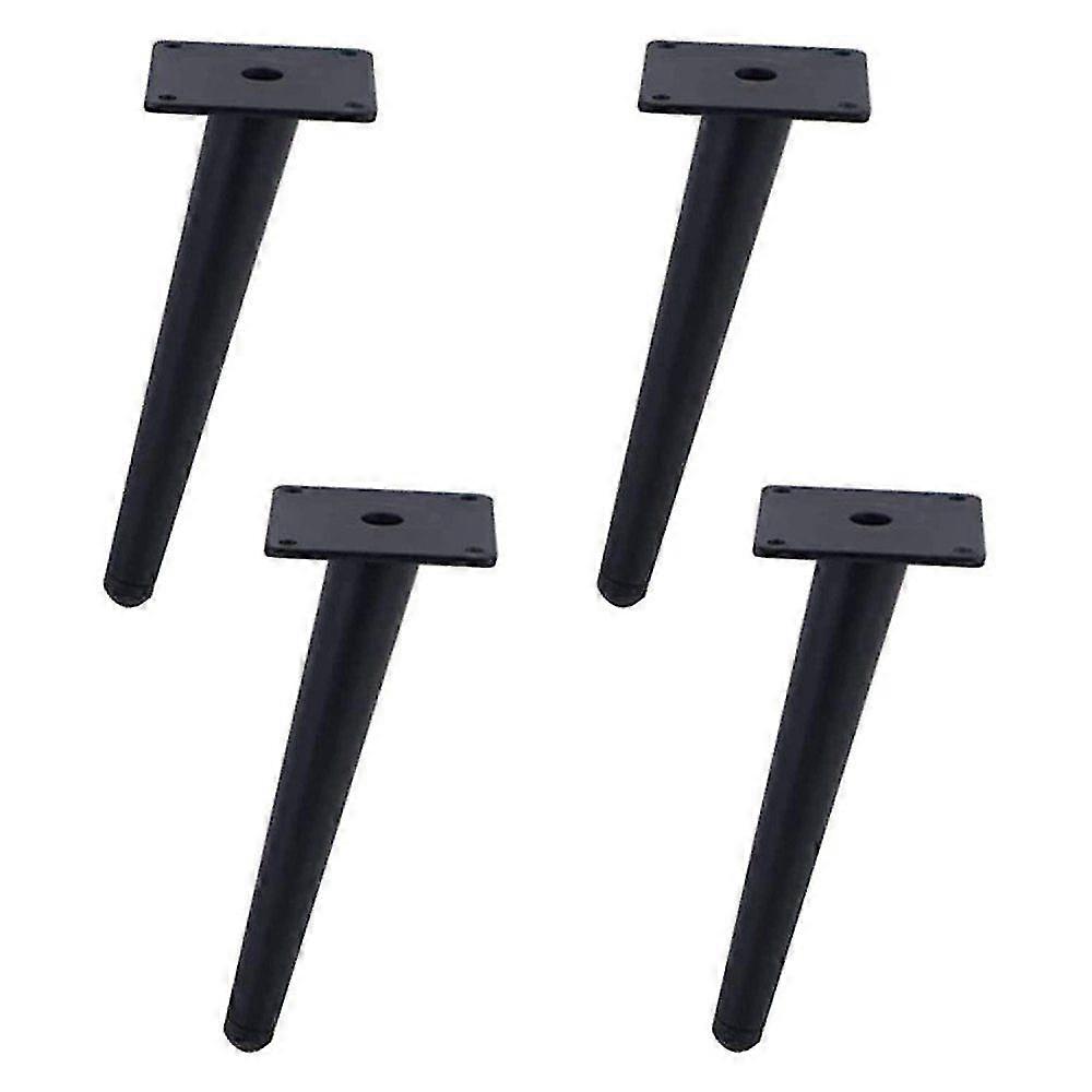 Sæt med 4 møbelfødder, skrå koniske møbelfødder, diy møbelbordben, sofafod, bordramme