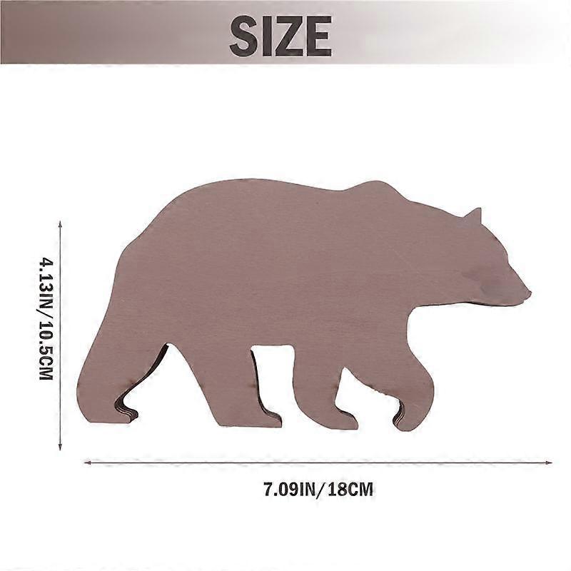 Bear and Deer , Bear Decorations , Bear Art Wall Decor, Rustic Home Decor, Cabin Decor